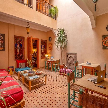 Riad Majdoulina Chez Jiji มาร์ราเกช ภายนอก รูปภาพ