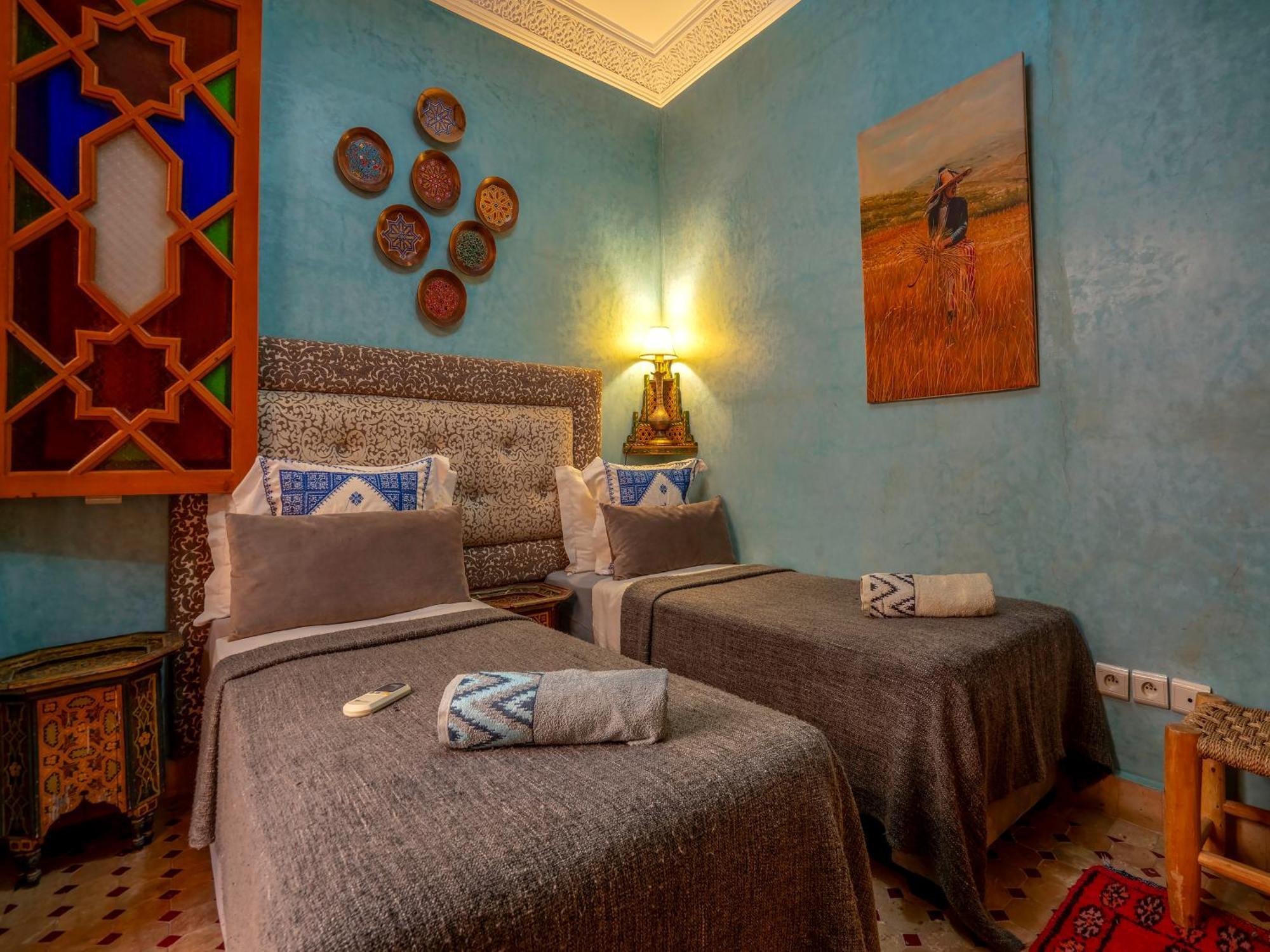 Riad Majdoulina Chez Jiji มาร์ราเกช ภายนอก รูปภาพ
