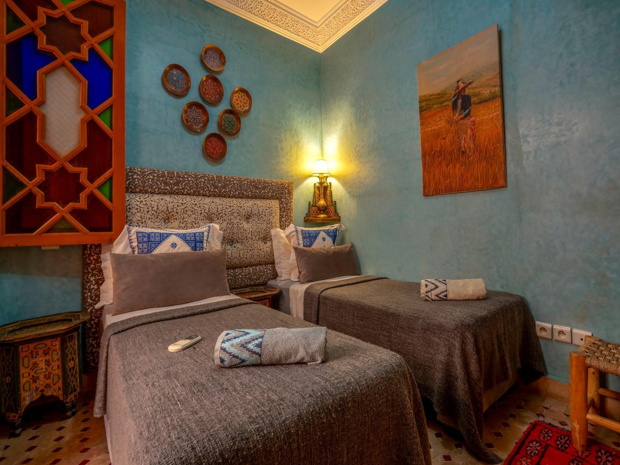 Riad Majdoulina Chez Jiji มาร์ราเกช ภายนอก รูปภาพ